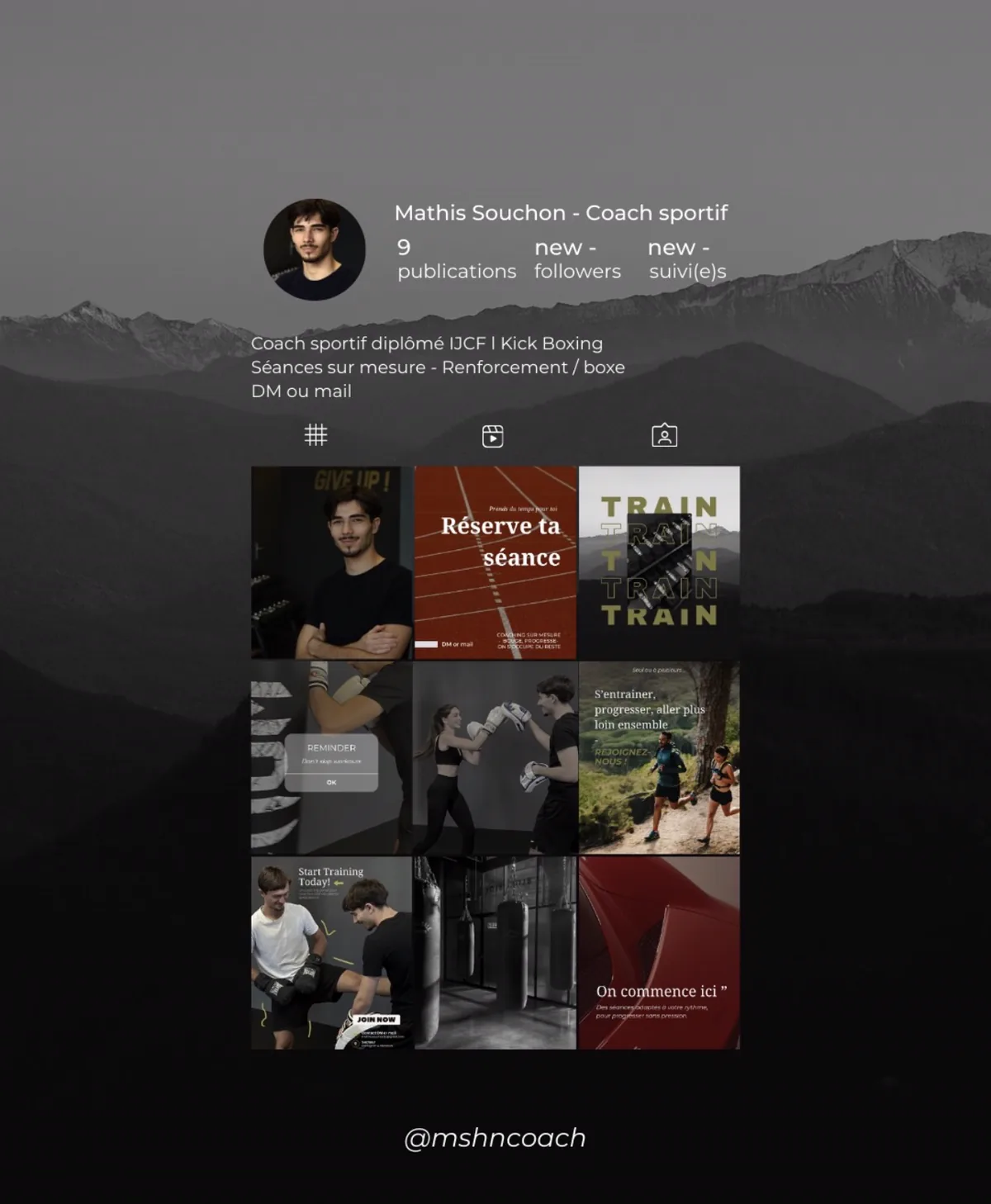 Aperçu d’une présence digitale structurée pour un coach sportif